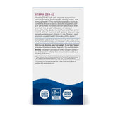 Nordic Naturals vitamina D3 y K2 naranja, sabor naranja para consumo diario.