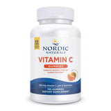 Gomitas Nordic Naturals de vitamina C sabor mandarina en frasco para apoyo diario
