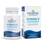 Nordic Naturals Complejo de Vitamina E, cápsulas blandas, seis formas para antioxidante diario