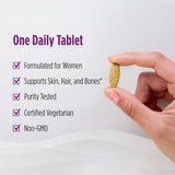 Nordic Naturals Women’s Multivitamin One Daily ingredientes para absorción óptima.