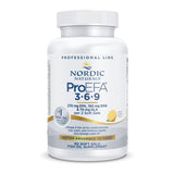 Nordic Naturals ProEFA 3-6-9 botella con sabor limón y absorción óptima de omega-3