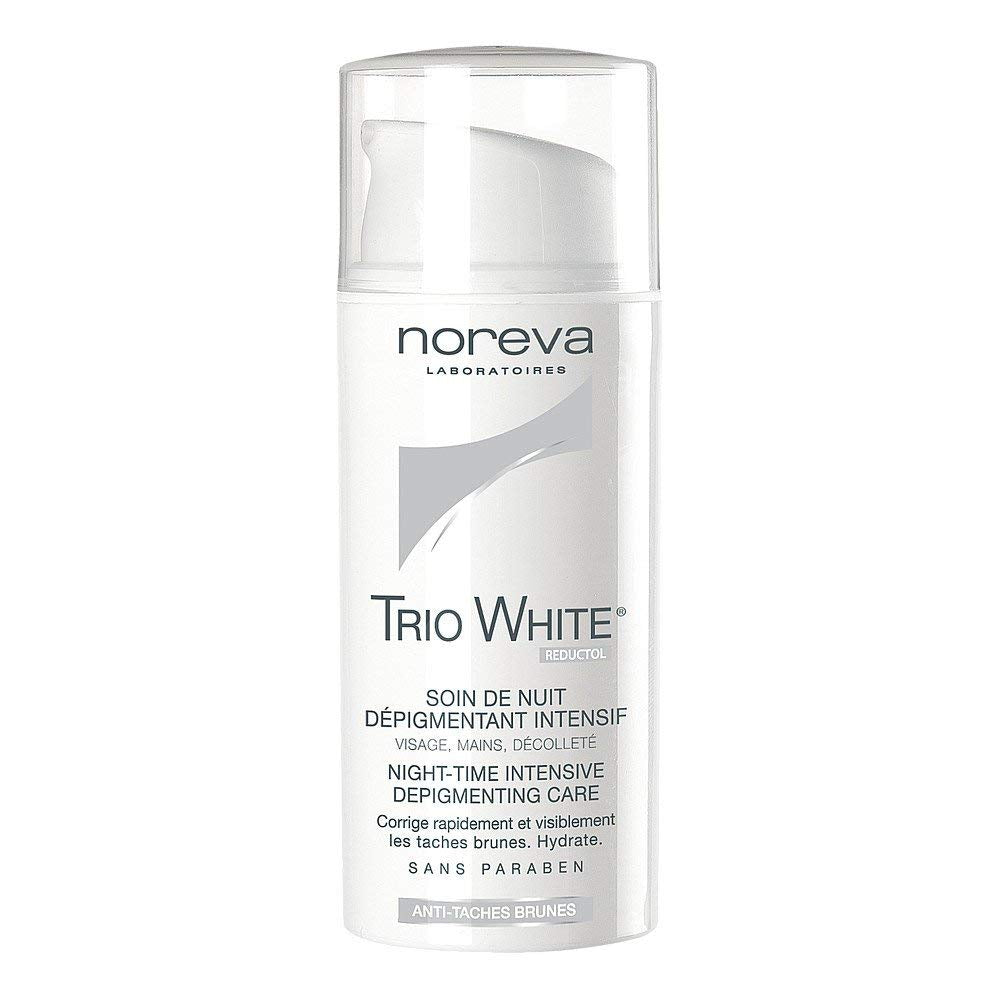Noreva LED Trio Blanco, bote nocturno, posible apoyo para tono más uniforme y luminoso.