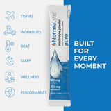 NormaLyte Pure, bolsa de polvos lista para soluciones rápidas.