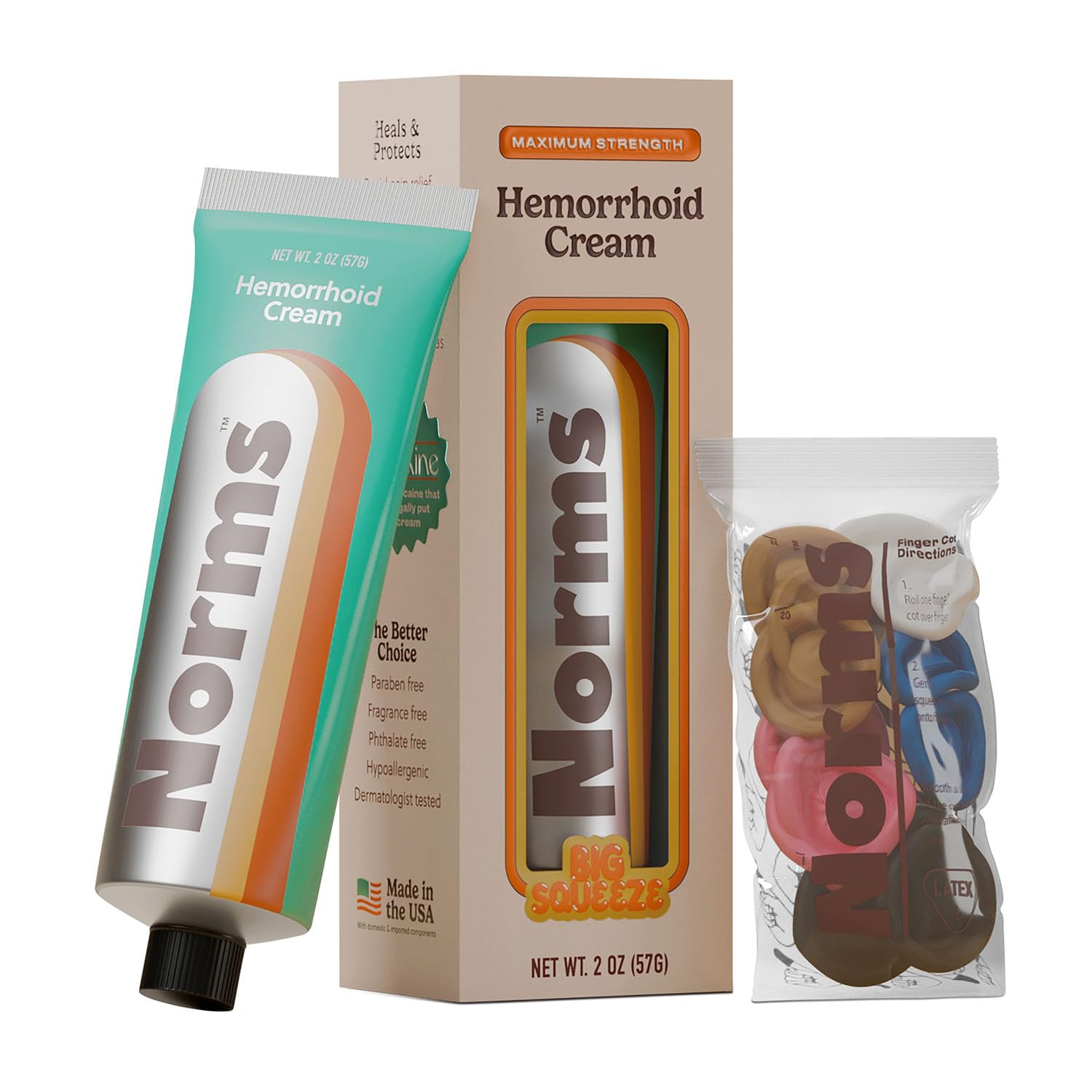 Norms crema hemorroides maximo lidocaína 5% en bote para alivio rápido