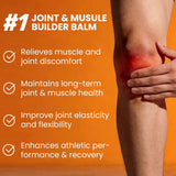 Norse Organics Official Balm aplicación en rodilla y codo para mayor comodidad