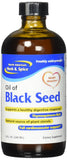 North American Herb & Spice aceite de Nigella sativa en frasco con etiqueta clara
