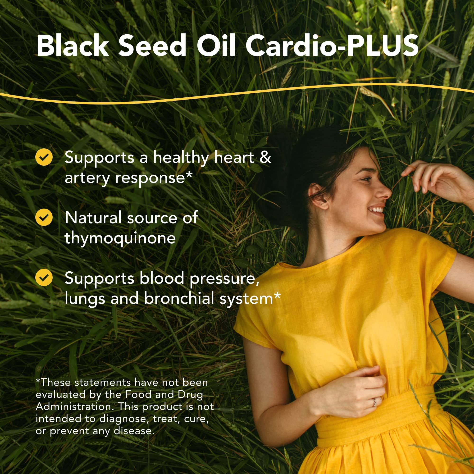 Cardio-PLUS de NORTH AMERICAN HERB & SPICE, frasco frontal, etiqueta y presentación visibles.
