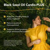 Cardio-PLUS de NORTH AMERICAN HERB & SPICE, frasco frontal, etiqueta y presentación visibles.