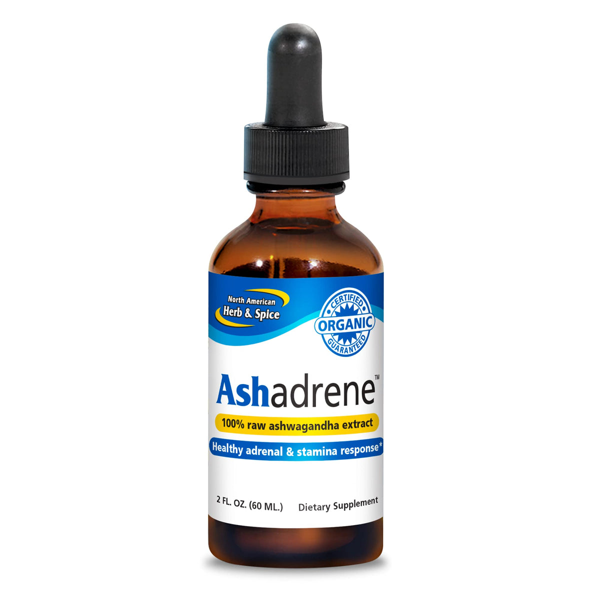 Ashadrene botella de 2 oz para energía sostenida y bienestar diario