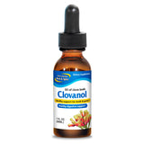 Clovanol de North American Herb & Spice, botella de aceite de clavo para cuidado dental