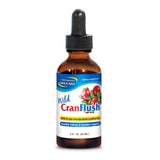 CranFlush de NORTH AMERICAN HERB & SPICE, botella de 2 onzas, ideal para apoyo urinario general.