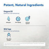 Mezcla de orégano silvestre de alta montaña con aroma intenso.