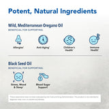 Orega O’s, ingredientes clave orégano P73 y jarabe de yacón.