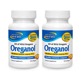 Oreganol P73 North American Herb & Spice, botella frontal mostrando etiqueta de origen salvaje