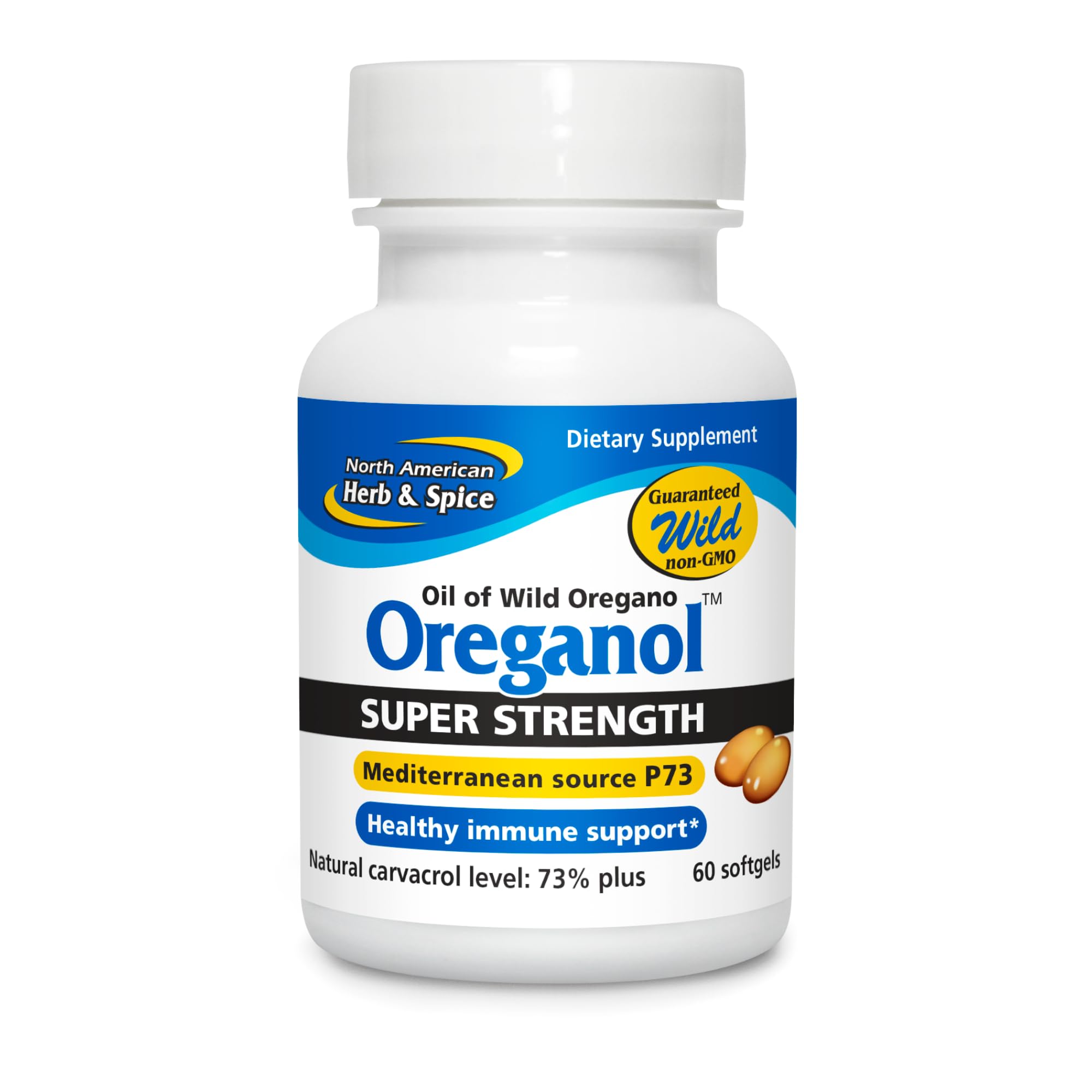 Oreganol P73 en botella para uso diario.