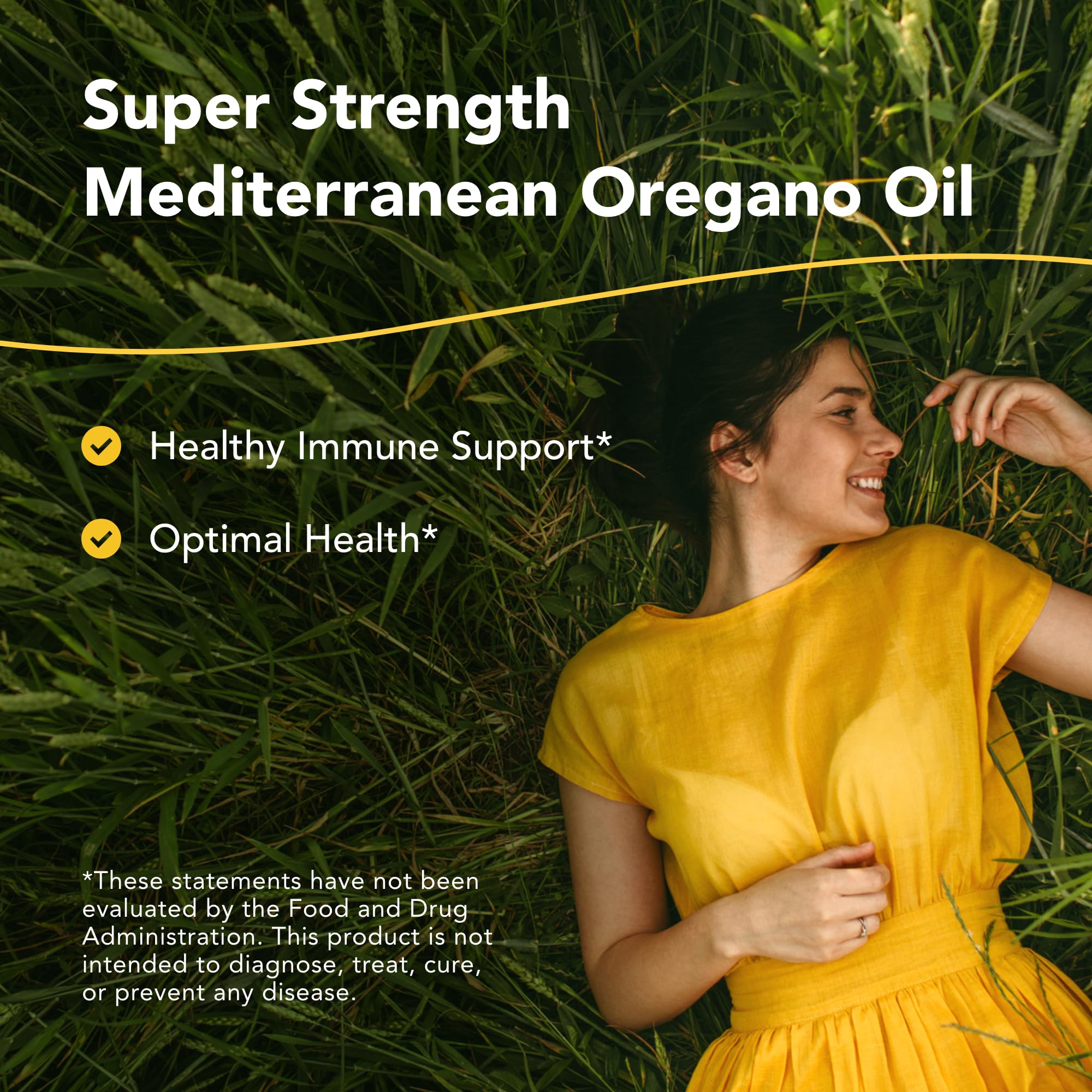Etiqueta de Oreganol P73 que destaca origen natural.