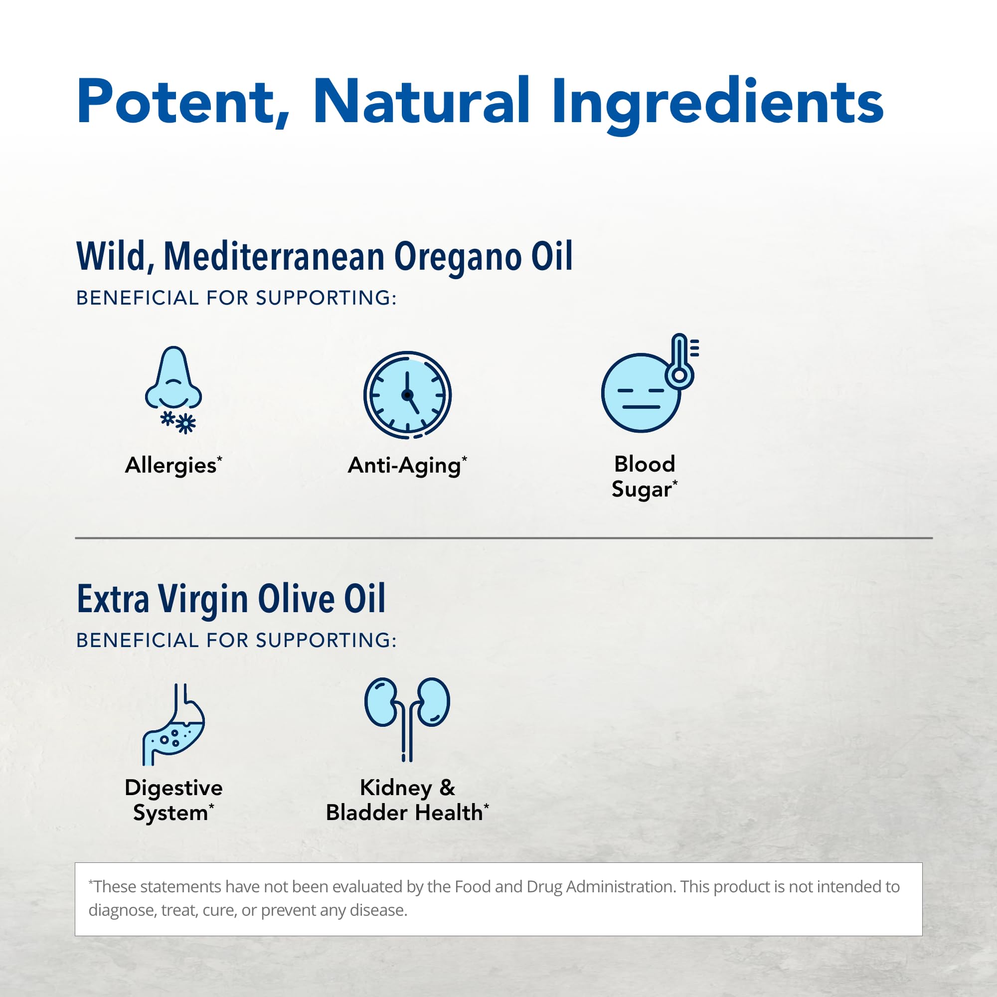 Oreganol P73, dos gotas en agua o jugo para integrar la rutina.