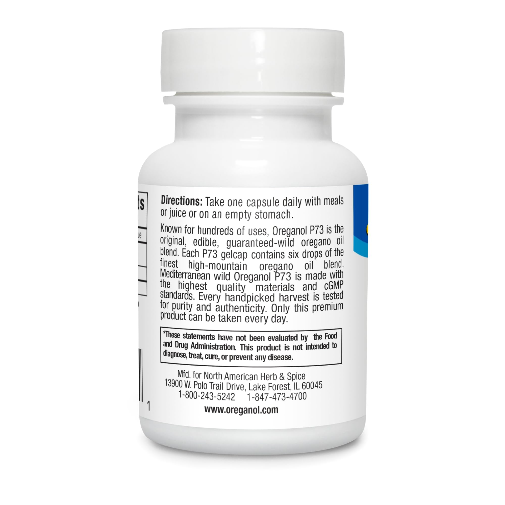 Oreganol P73: uso diario con comidas para complementar la dieta.