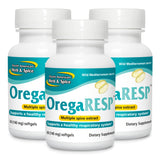 OregaResp P73 cápsulas en botella para apoyo respiratorio e inmune.