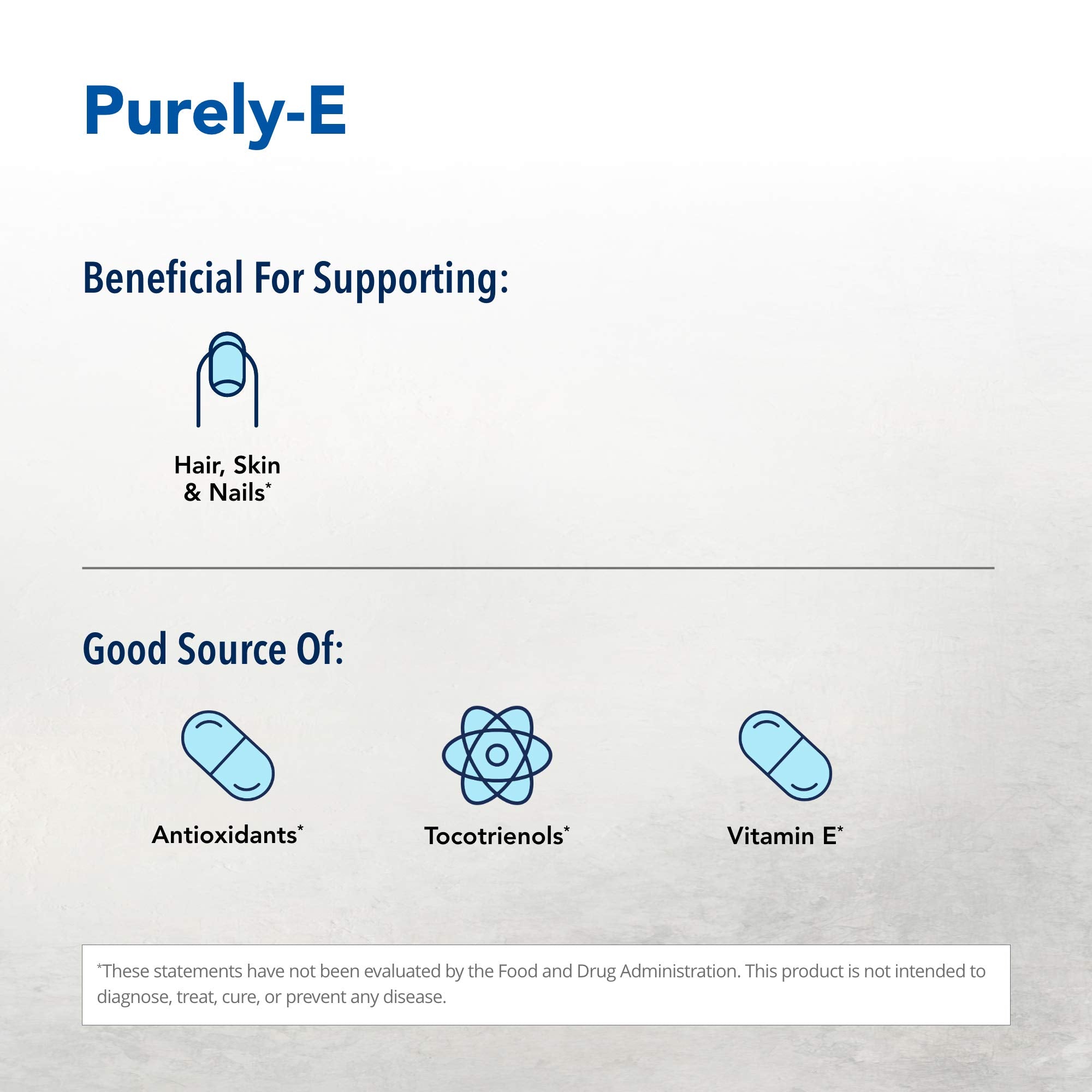 Purely-E de NORTH AMERICAN HERB & SPICE, mezcla de semillas para cuidado de la piel.