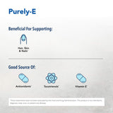Purely-E de NORTH AMERICAN HERB & SPICE, mezcla de semillas para cuidado de la piel.