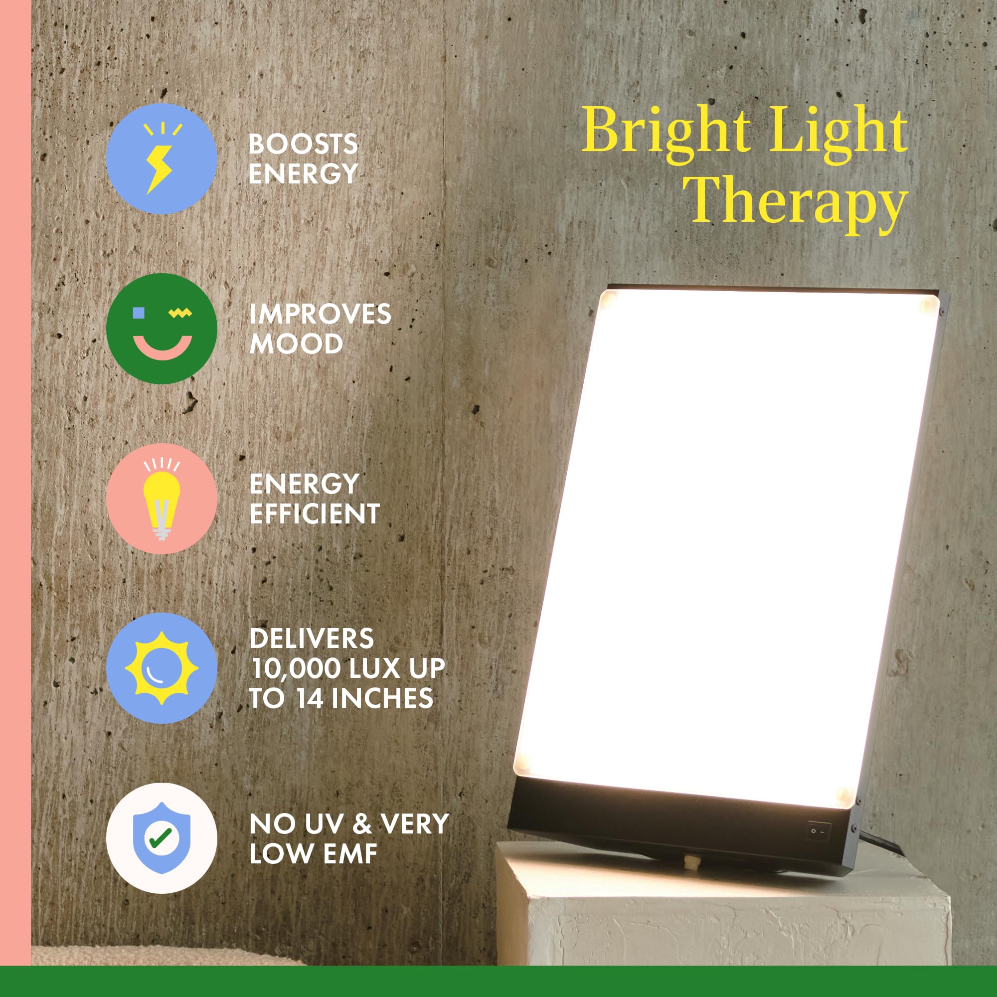 NORTHERN LIGHTS Boxelite panel frontal grande, cobertura amplia para luz diurna