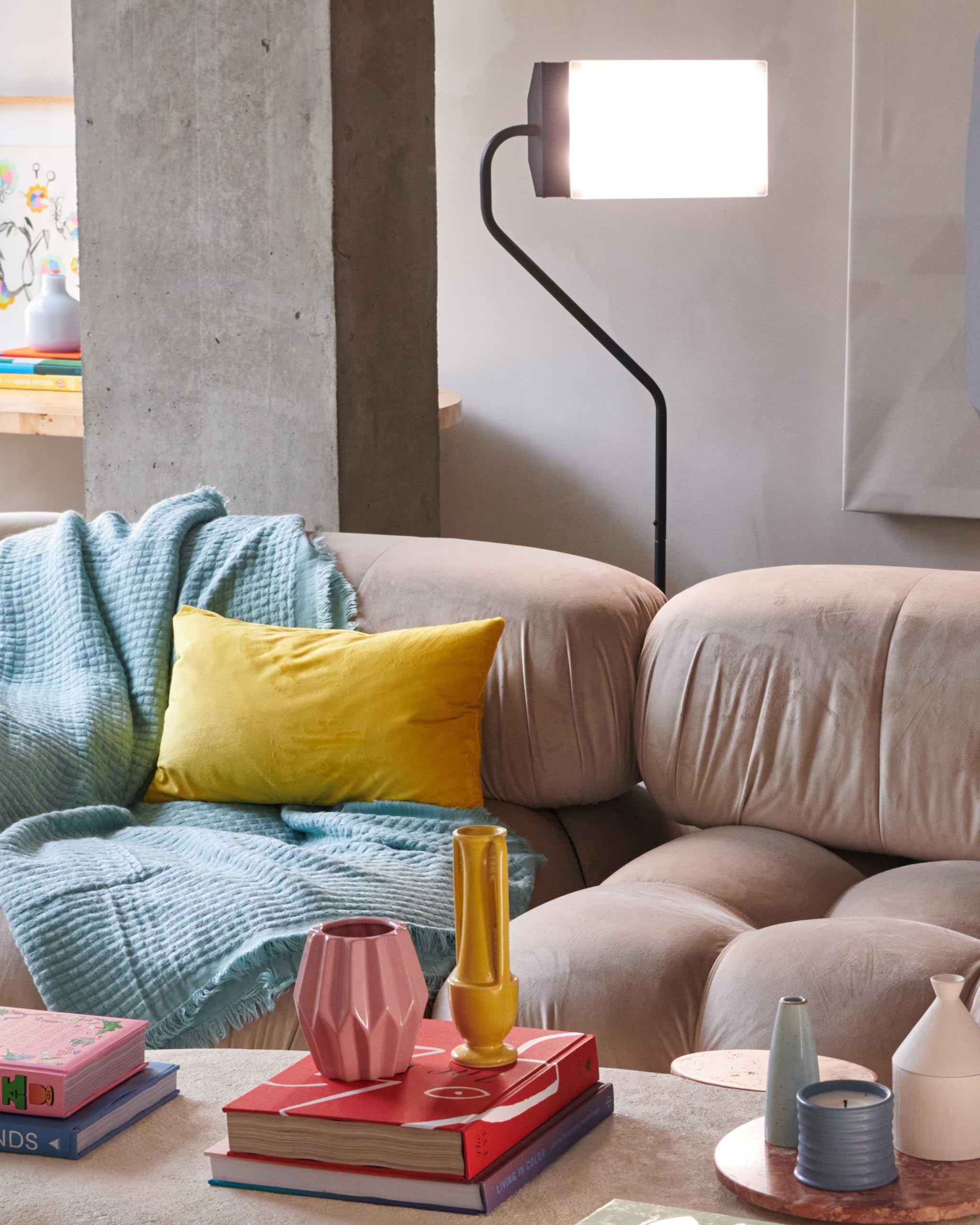 NORTHERN LIGHTS Flamingo: base neutra de pie de cuatro pies