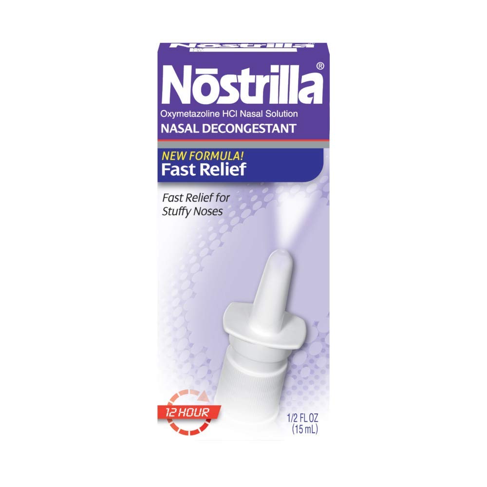 Nostrilla Descongestionante nasal con aplicador para uso preciso.