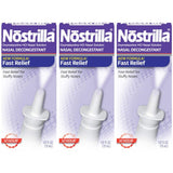 Nostrilla Descongestionante nasal en botella para alivio rápido de la congestión.