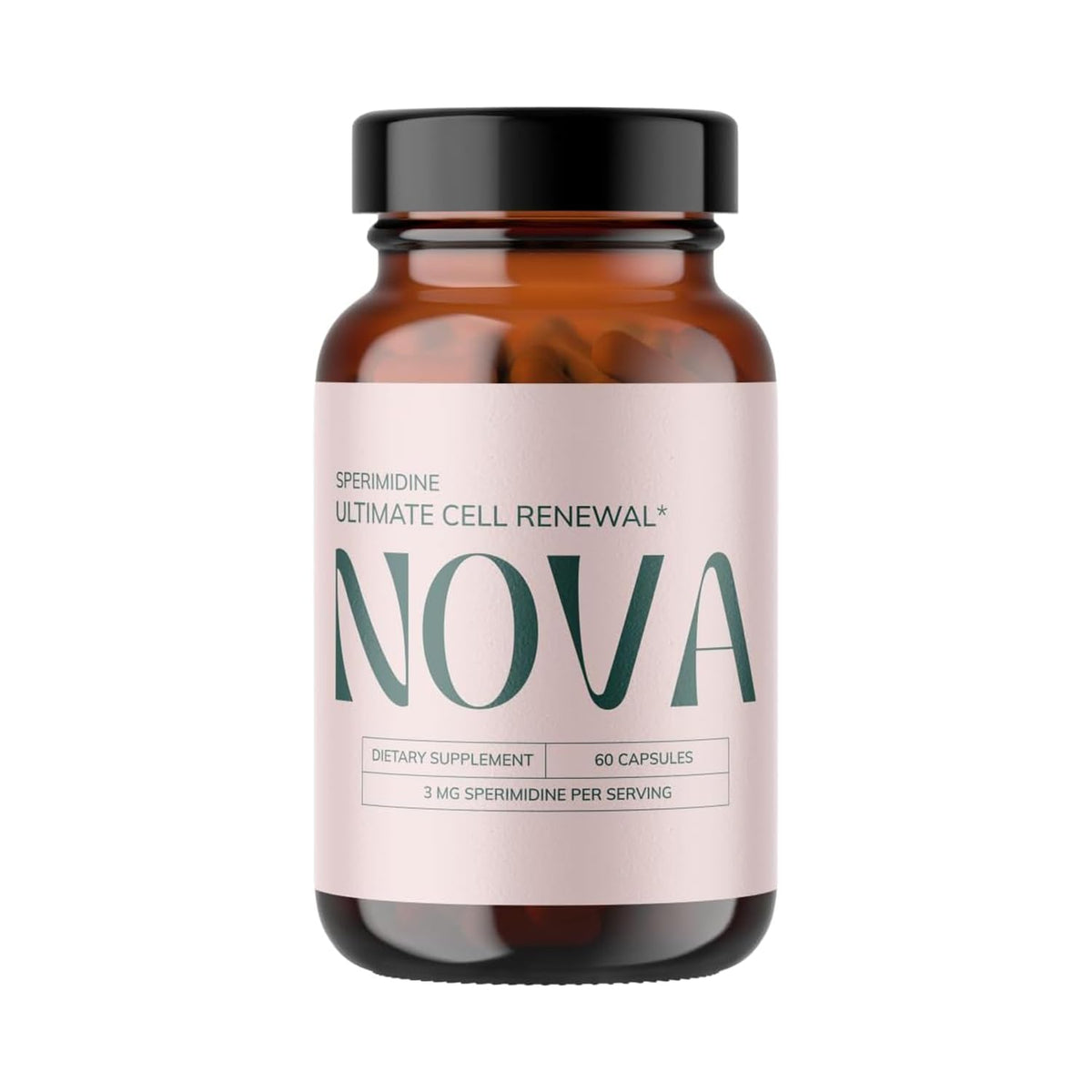 Nova Ultimate Cell Renewal: cápsulas para apoyo de la renovación celular y la autofagia.