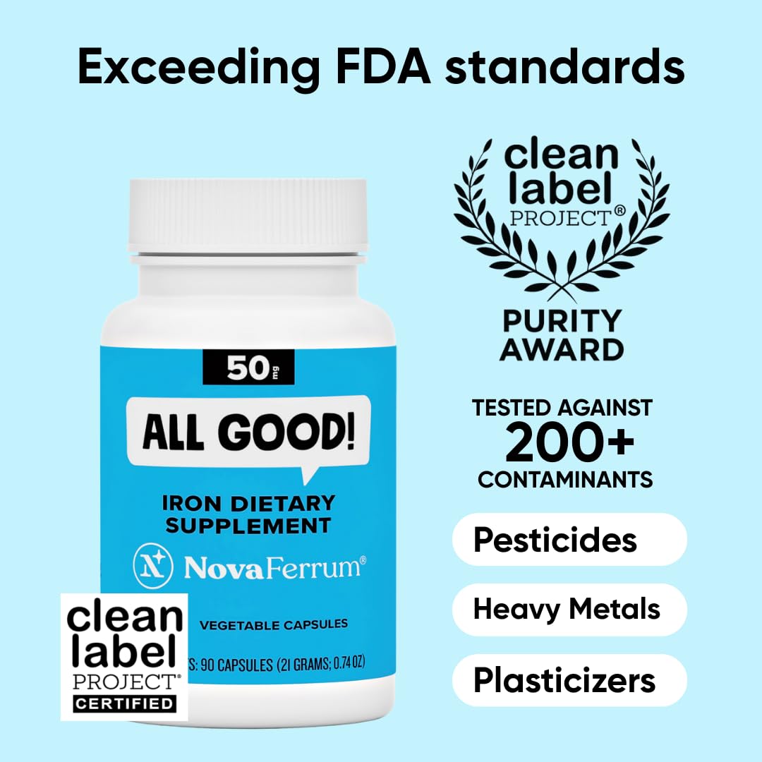 NovaFerrum All Good: etiqueta certificada vegana y sin gluten