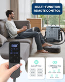 NOVARHOME control remoto para ajustar tiempos y caudal, facilitando personalización en casa.