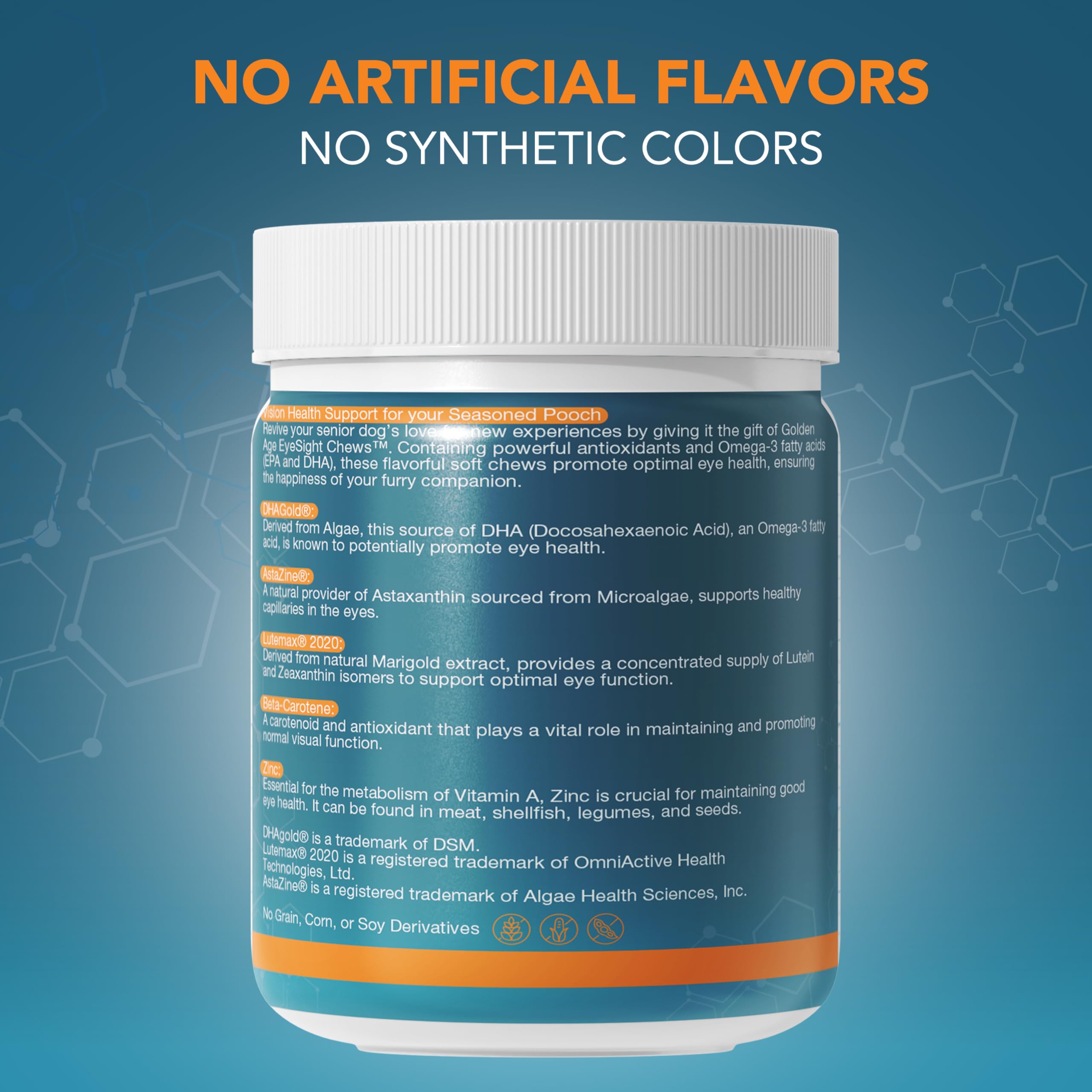 NOVEHA zinc para perros, soporte de visión y metabolismo