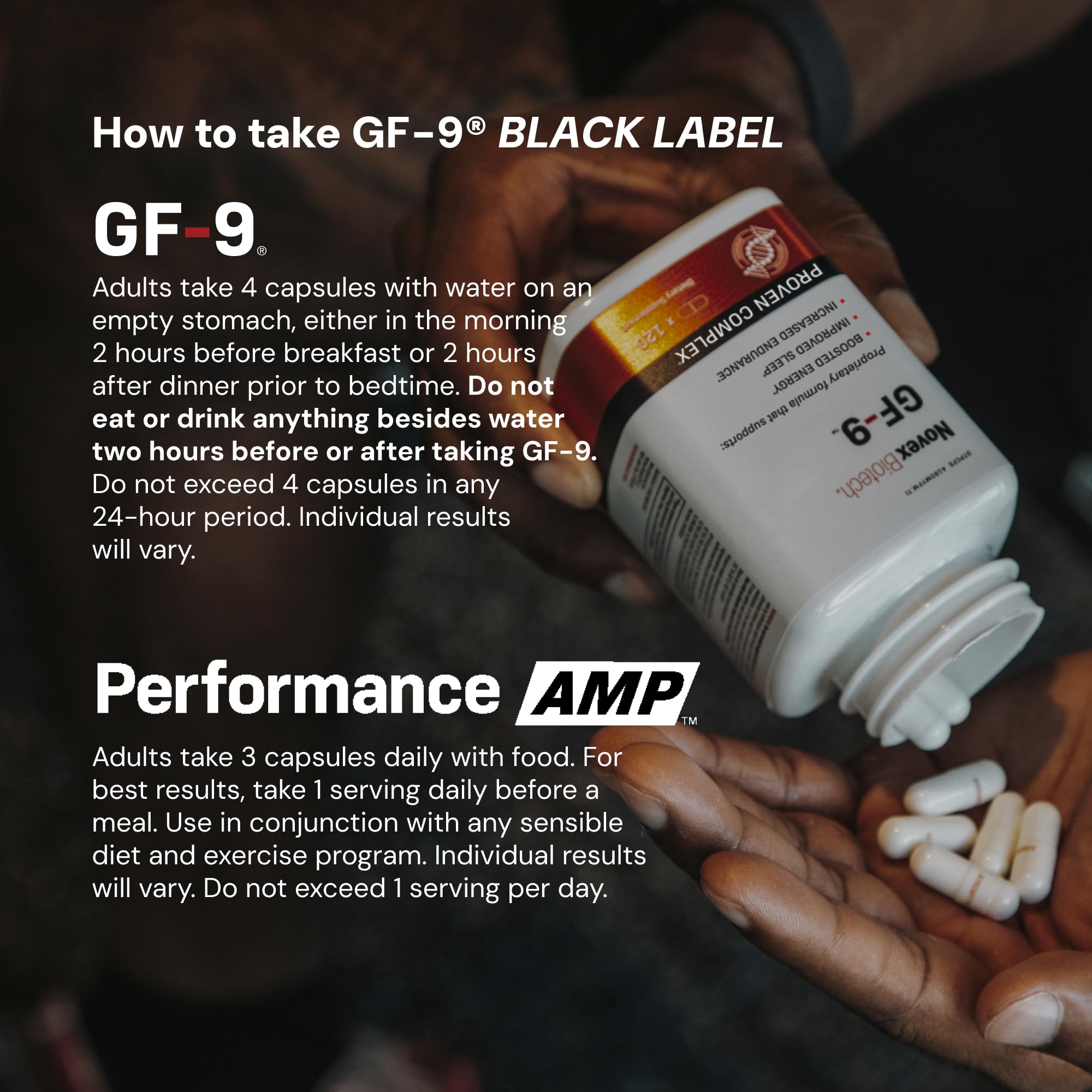 Enfoque mental con GF-9 Black Label en acción
