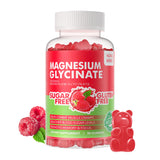 Novomins gominolas magnesio glicinato, frambuesa en botella, apoyo a la calma.