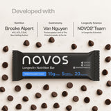 Novos Longevity Bar: cuidado de piel y mente, posible apoyo en la rutina diaria.