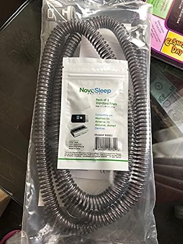 NOVOSLEEP AirSense 10: filtro estándar en paquete de 3 para repuestos fiables.