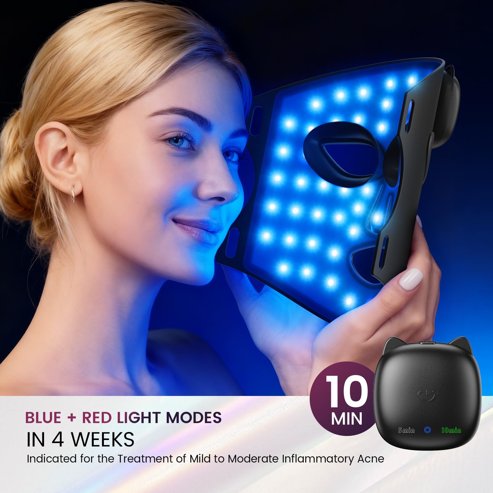 Novurial luz infrarroja 850nm para penetración suave