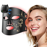 Novurial mascarilla de luz roja para la cara, uso diario suave y seguro