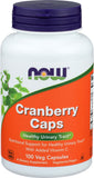 NOW Foods Cranberry Concentrate cápsulas vegetales en envase doble para uso diario