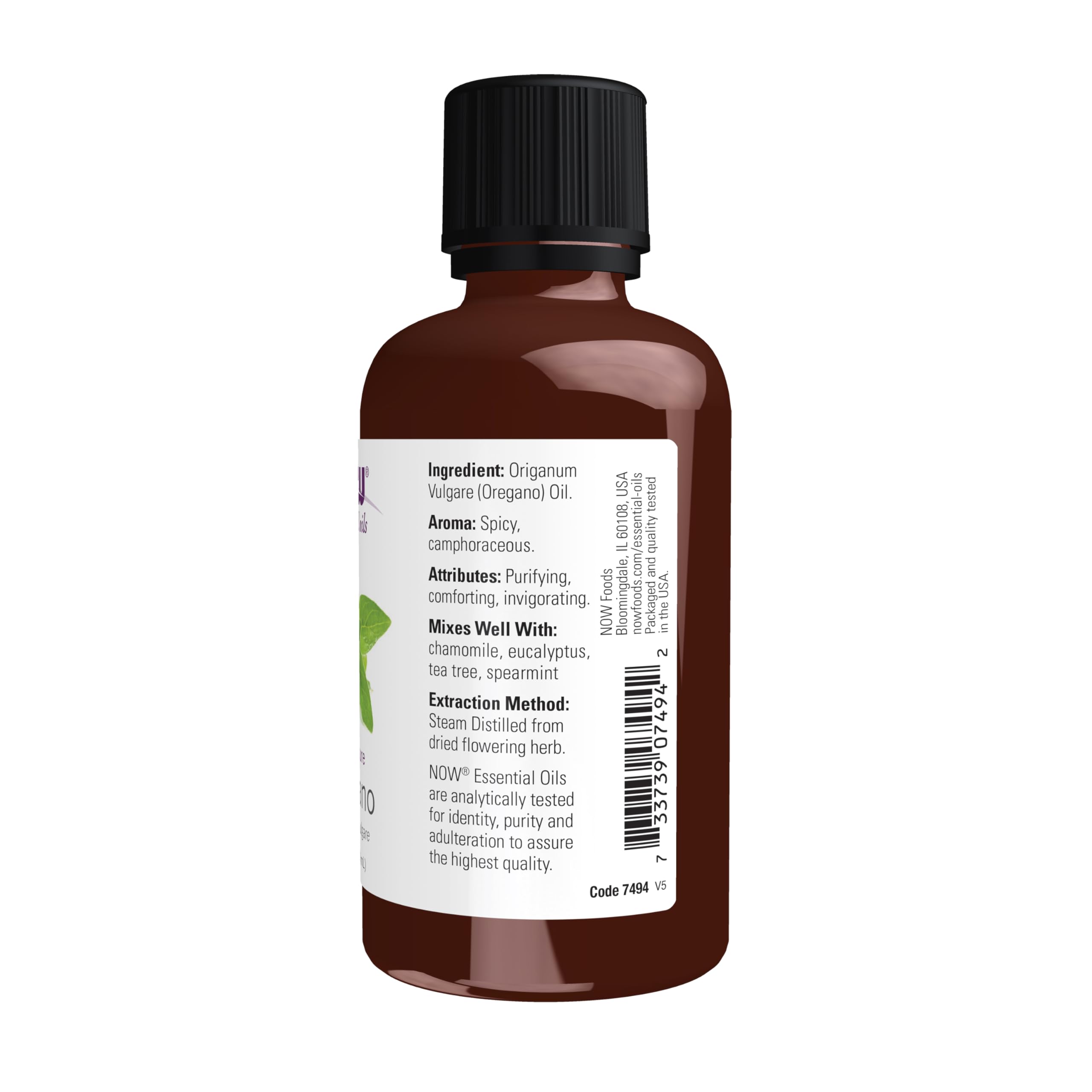 Aceite de Orégano NOW Foods para difusor y ambientación aromática
