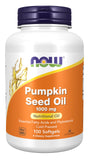 NOW Foods Aceite de Semilla de Calabaza 1000 mg frasco vertido para enriquecer ensaladas