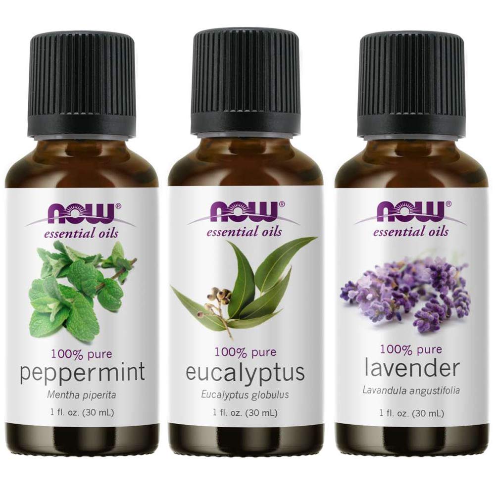 NOW Foods aceites esenciales lavanda en botella para relajación suave