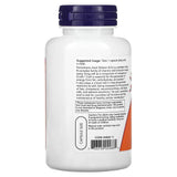 NOW Foods Pantoténico cápsulas mostradas, forma práctica de consumo diario