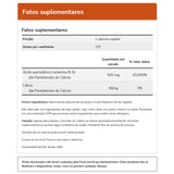 NOW Foods Pantoténico empaque detallado, calidad GMP garantizada
