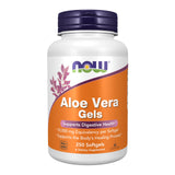 NOW Foods Geles de Aloe Vera: botella frontal, apoyo digestivo suave