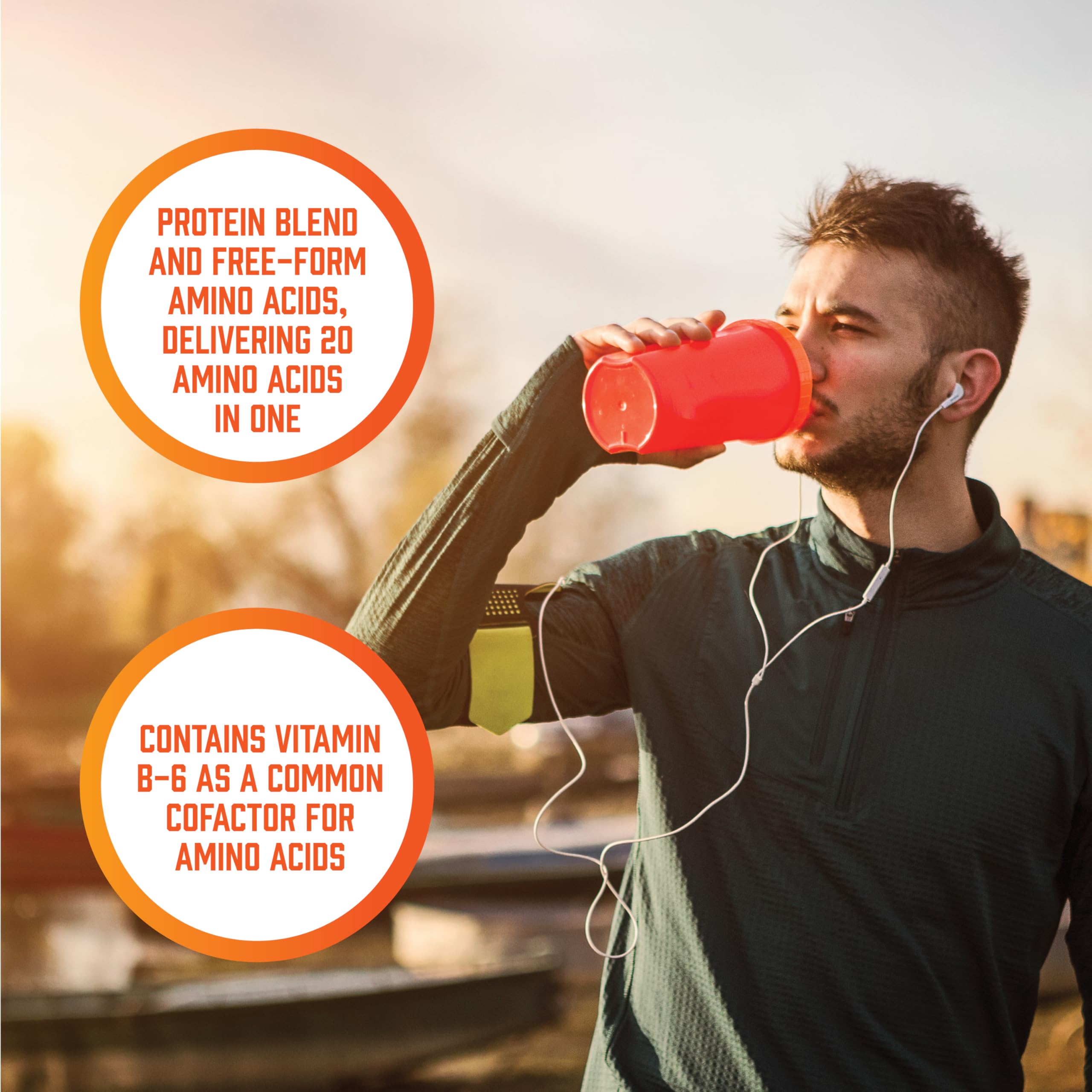 NOW Foods Amino Complete: atleta en gimnasio, posible apoyo a la actividad física.