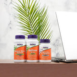 NOW Foods azafrán entero, crocinas destacadas y color natural