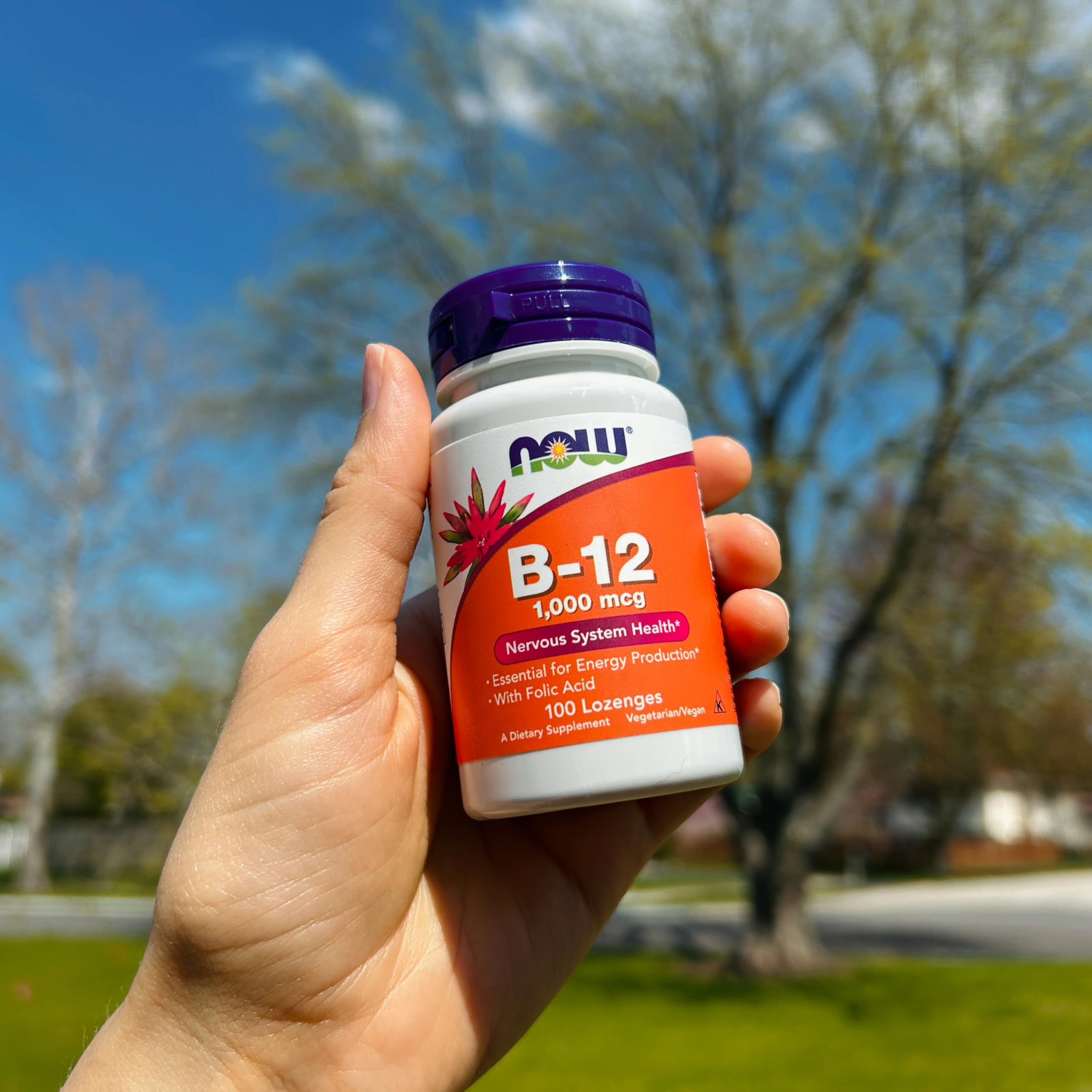 NOW Foods B-12 1000 mcg certificado GMP, calidad asegurada