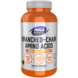 NOW Foods BCAA en botella, cápsulas para recuperación muscular